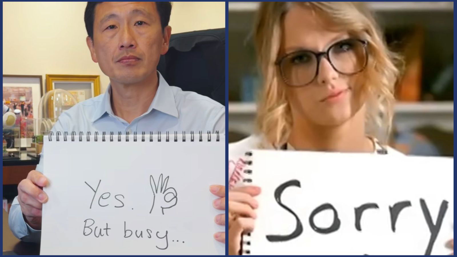 SG's health minister Ong Ye Kung trendjacks Taylor Swift's music video in new post