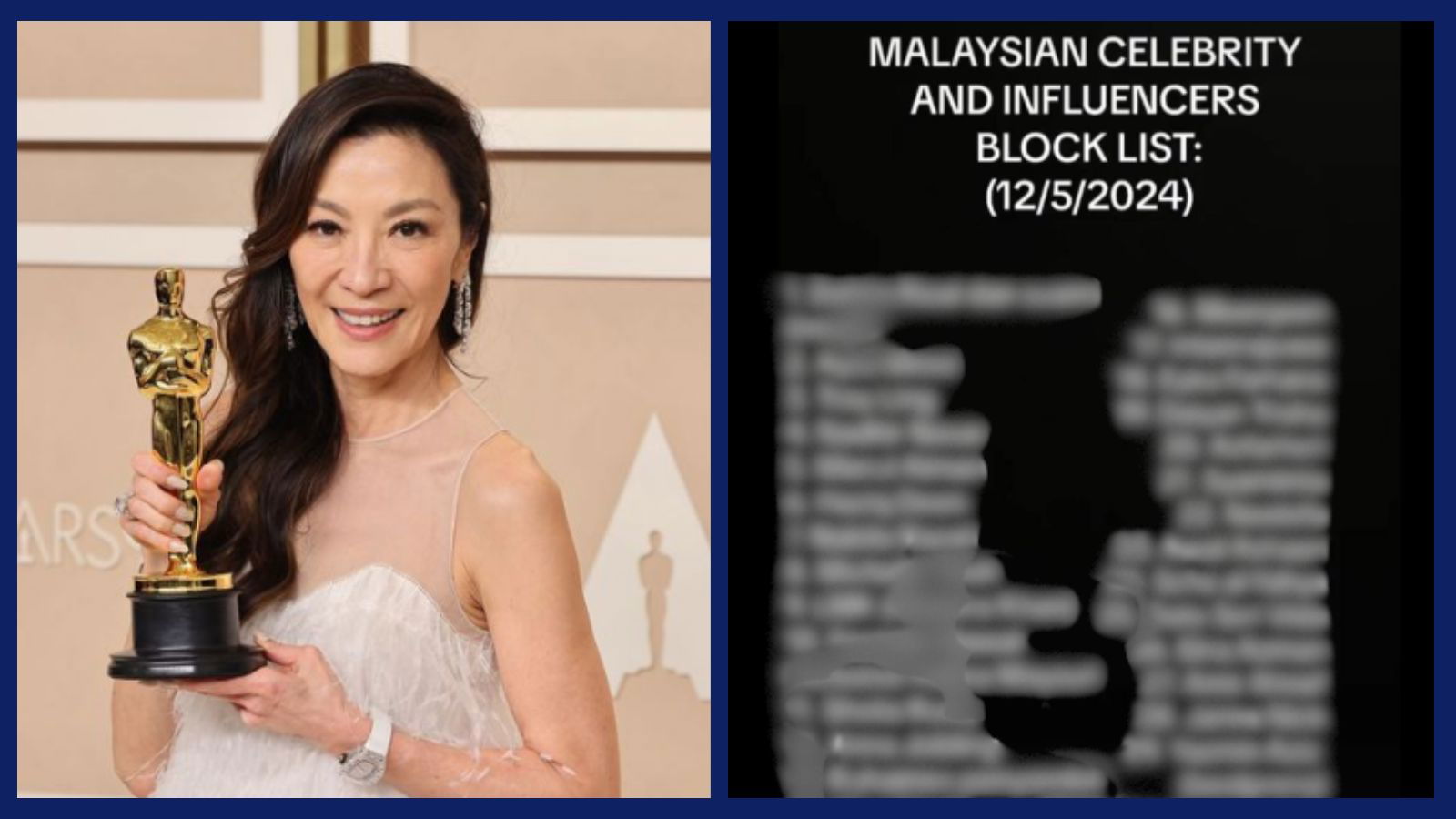 #BlockOut24 spreads to MY, targets Michelle Yeoh, Neelofa, Ruhainies and more