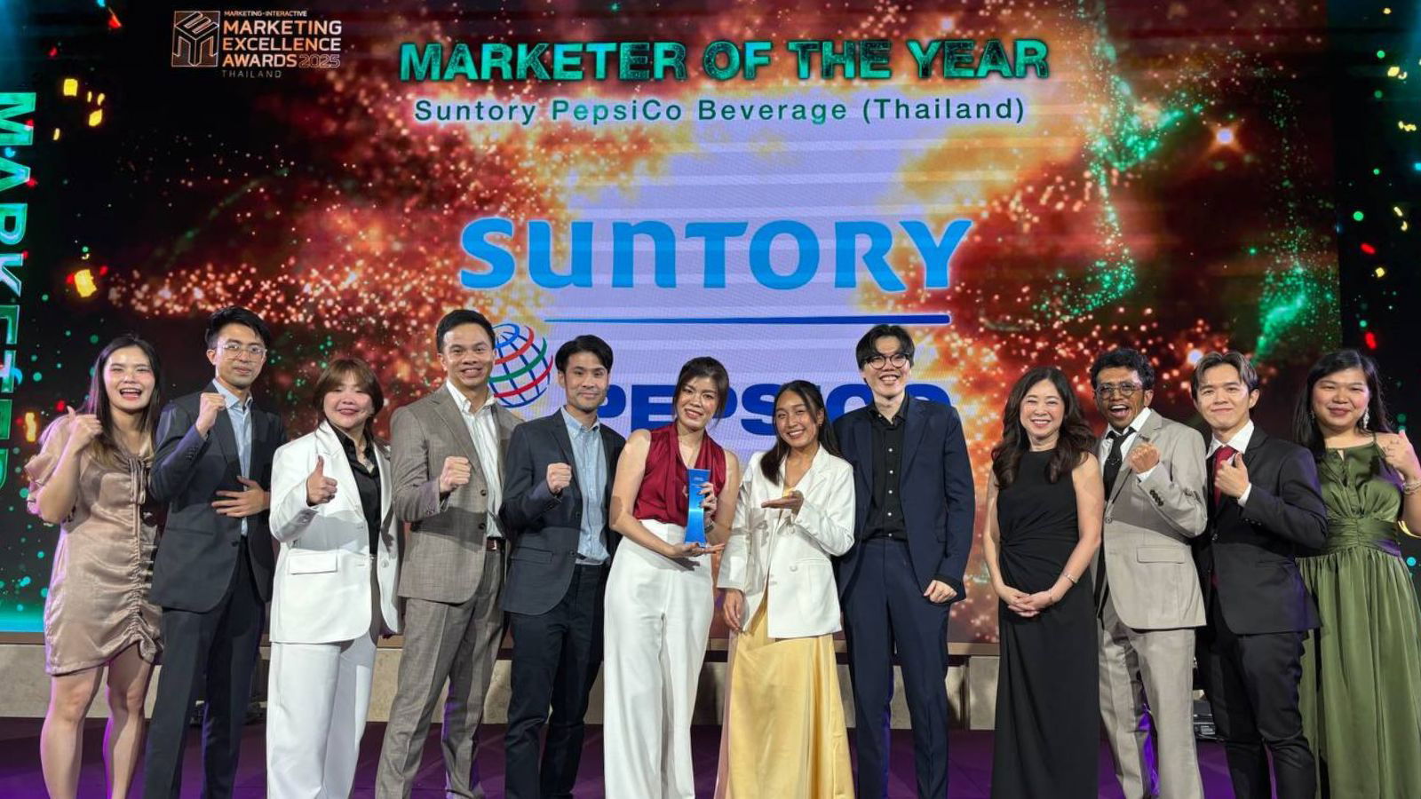 Suntory PepsiCo Beverage (Thailand) crowned Marketer of the Year at MEA 2025