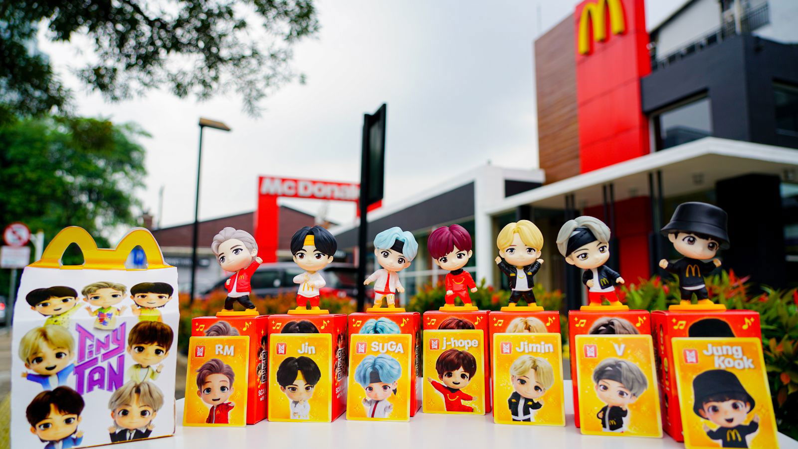 McDonald's Indonesia taps BTS fandom with TinyTAN Happy Meal launch