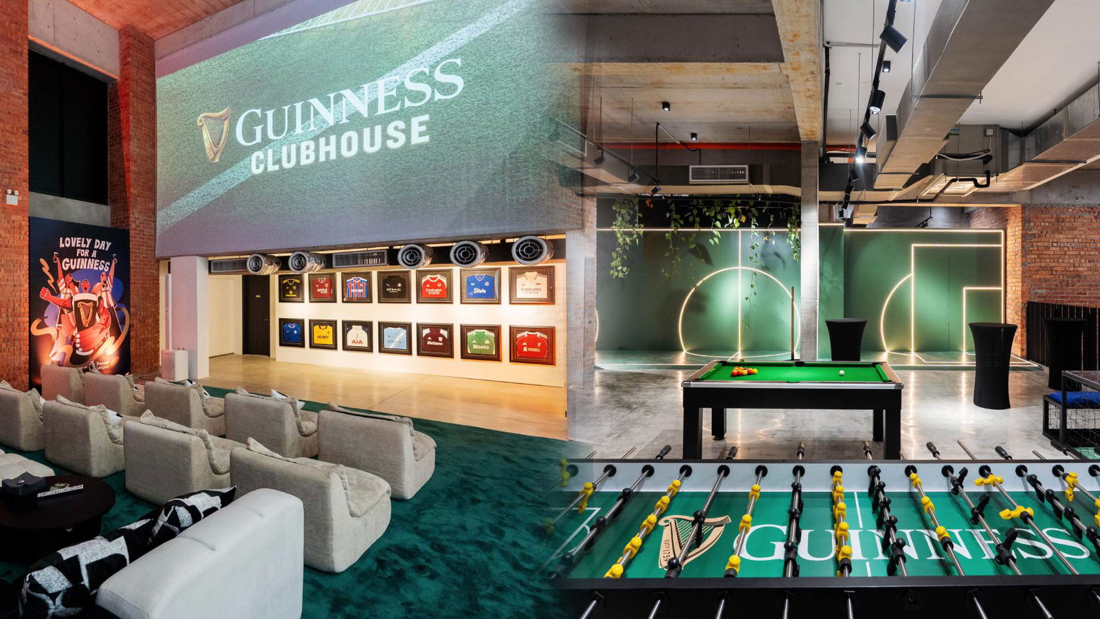 Guinness turns match nights into immersive fan moment with Premier League clubhouse