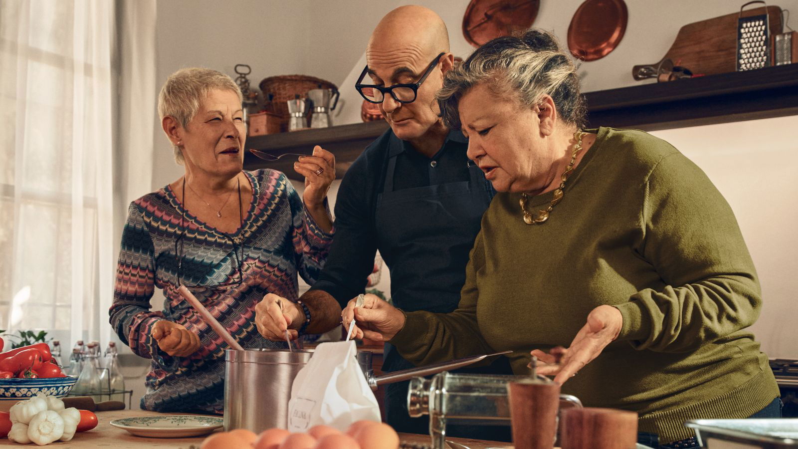 Stanley Tucci fronts Apple Pay’s holiday push with food, family and frictionless payments