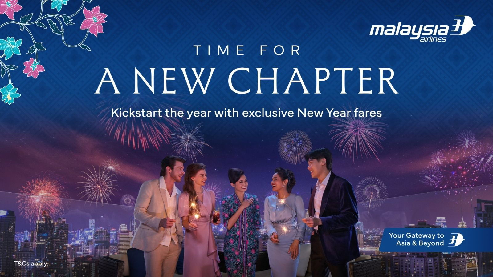 Malaysia Airlines ushers in 2026 with global ‘Time for new chapters’ campaign