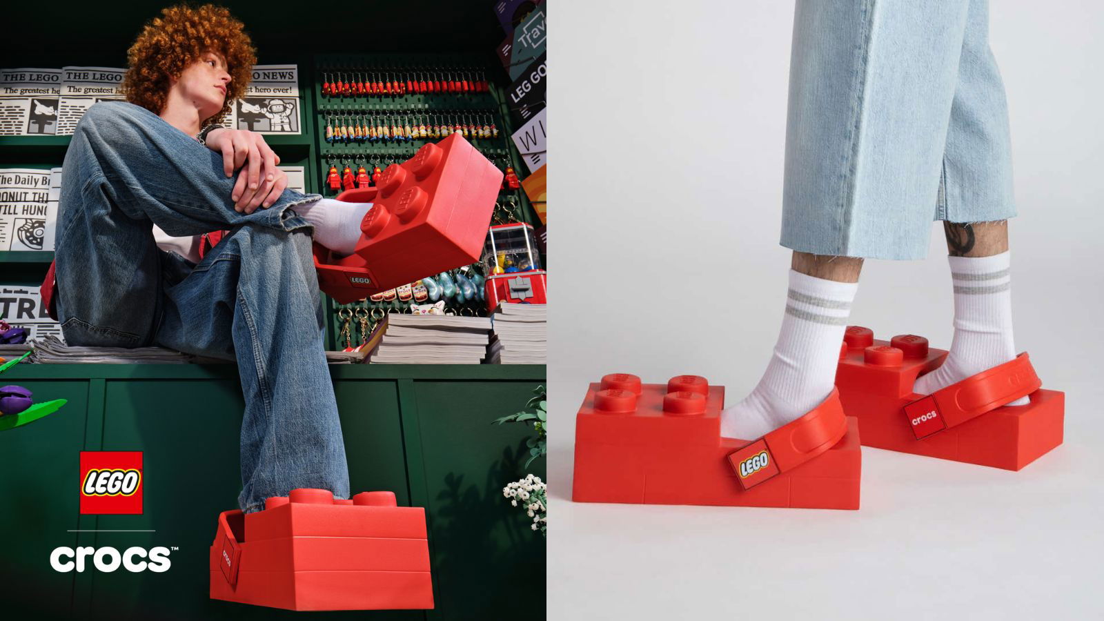The LEGO Group and Crocs unite to celebrate creativity and self-expression