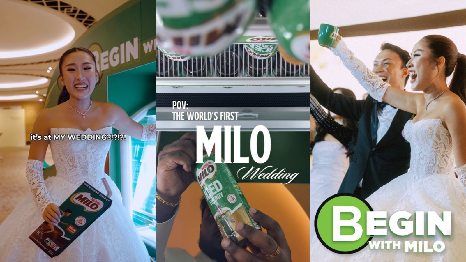 Why MILO is taking brand love all the way to the wedding aisle