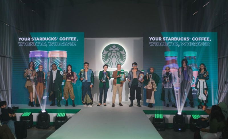 Nestle Malaysia and Starbucks put up fashion show for new coffee range