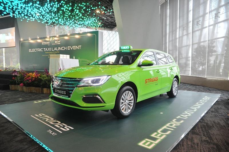 SMRT Taxis rebrands to Strides Taxi as it enters electric vehicle scene