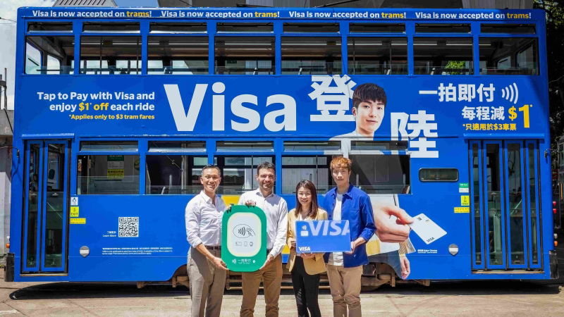 Hong Kong Tramways and Visa encourage commuters to rediscover HK with new campaign