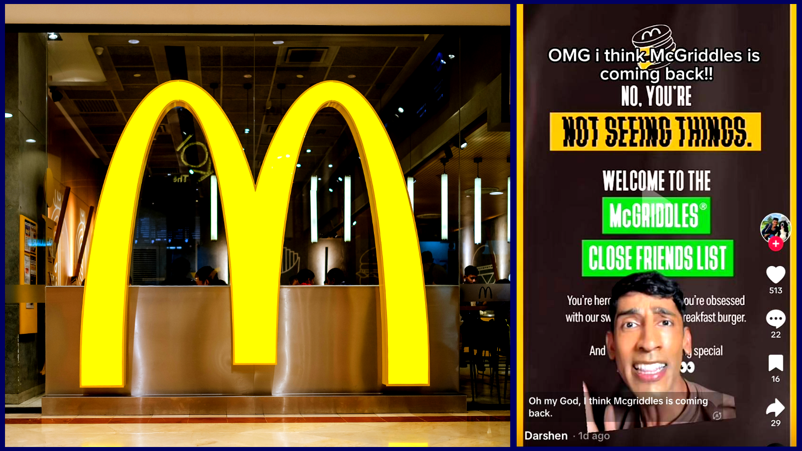 Are you on McDonald's close friends list in Singapore?