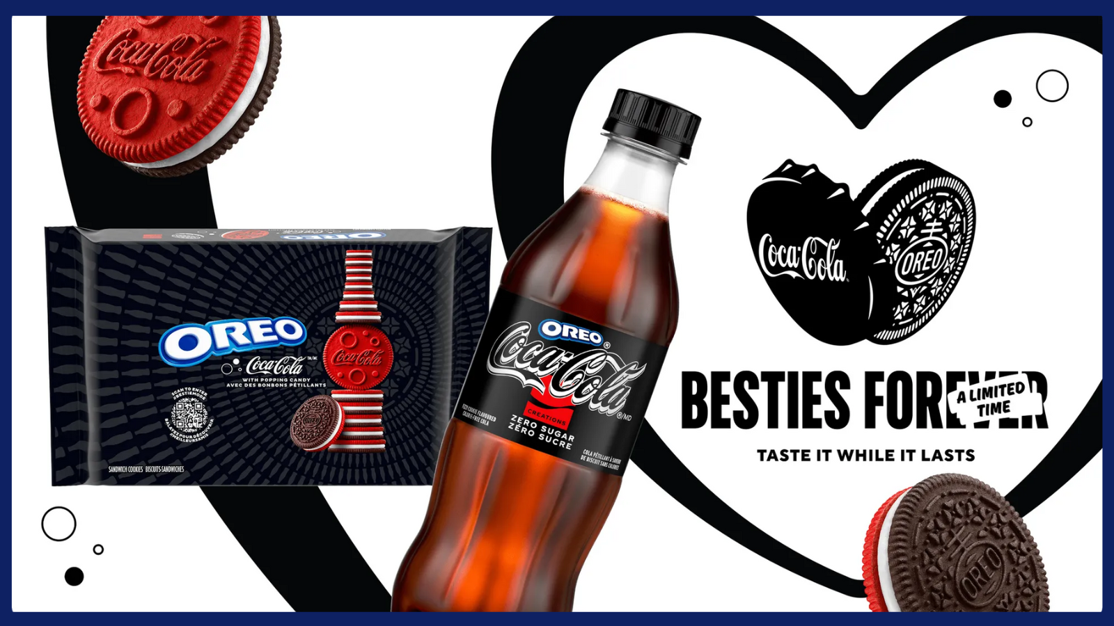 OREO partners Coca-Cola for bold red and black cookies, new drink flavour